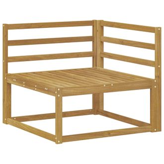 vidaXL Sof&aacute; Esquinero De Exterior Blanco 83 X 83 X 73 Cm Vidaxl