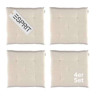 Esprit Coj&iacute;n Needlestripe - Set De 4 40x40 Cm, Beige