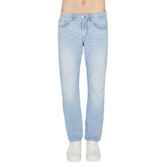 A|X Armani Exchange Mens J13 Slim-Fit Jeans in Indigo - Indigo Blue Cotton - Size 28W/30L
