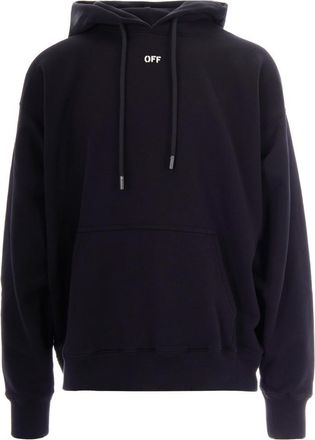 Off-white Black Logo Hood Sweatshirt