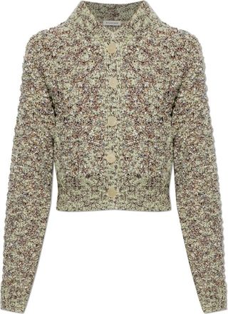 By Malene Birger Gianna Cardigan - Dames - Vesten - Groen - M - Katoen - Truien & Vesten