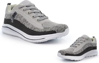 Generic Mens Lace Up Trainers Size 6 Boys Trainers Size 6 Casual Trainer Mens Memory Foam Trainer Lace Up Shoes Lightweight Memory Foam Comfort Sizes 6-12 Gre