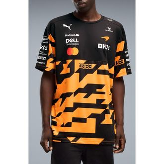 Puma McLaren 1,000th GP Short Sleeve T-Shirt in Papaya at Nordstrom, Size Xx-Large