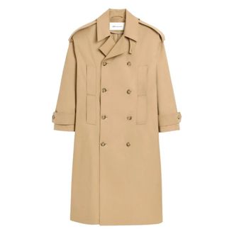 Ami Dames, Mantels, Beige, Maat: L