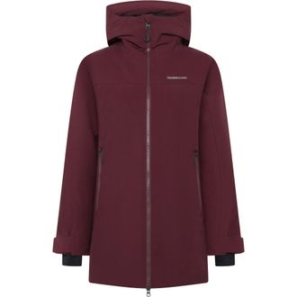 Didriksons 1913 Marget Parka - Dames - Mantels - Rood - Maat: L