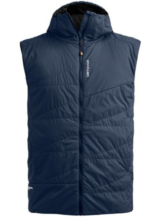 Ortovox Blue Swisswool Piz Duan Quilted Padded Vest