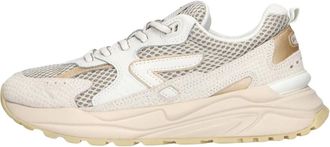 HUB Hub, Schoenen, Dames, Beige, 39 EU, Leer, Grid-W