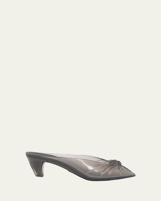 Chlo&eacute; Knotted Jelly Mules