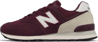 New Balance 574 Maroon White U574AW2