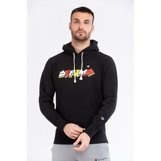 Champion Black Cotton Mens Sweatshirt