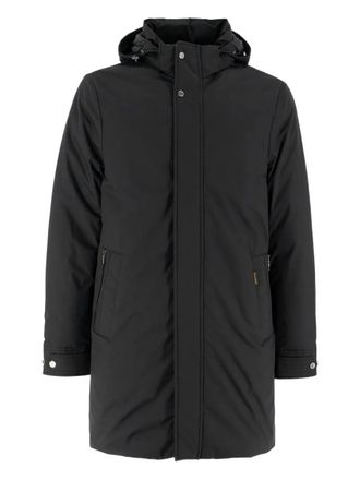 Moorer Vermont coat - men - Polyester/Polyurethane - 54 - Black