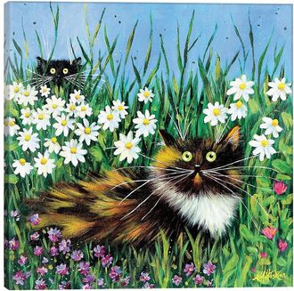 iCanvas Icanvas Flower Prowlers By Kim Haskins Wall Art