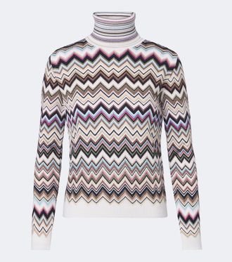 Missoni Zigzag turtleneck sweater
