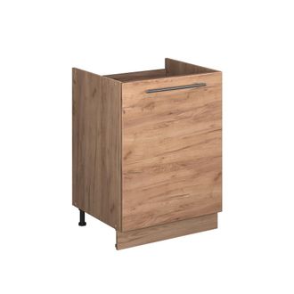 Vicco Mueble Bajo Para Fregadero Fame-line, Roble Dorado/roble Dorado, 60 Cm, Vicco