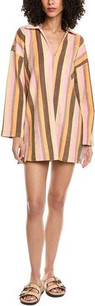 Faherty Cabana Towel Terry Mini Dress