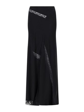 Msgm M. S.G. M. Skirt With Lace Details