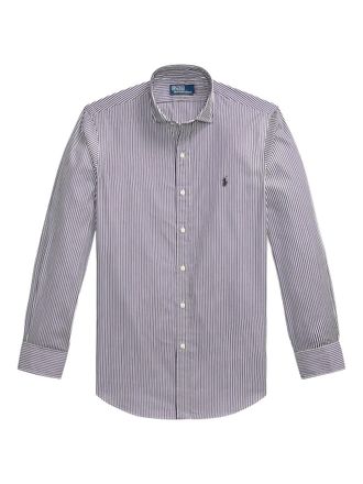 Polo Ralph Lauren Camicia Custom Fit a righe - Viola