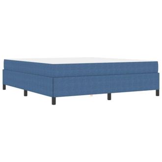 vidaXL Bed Frame Blue 180 x 200 cm Corduroy fabric vidaXL