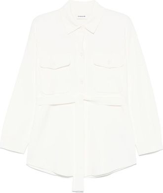 P.A.R.O.S.H. Camicia in maglia - Bianco