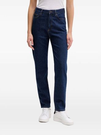 HUGO BOSS Jeans met riemlussen - Blauw