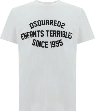 Dsquared2 T-shirt con stampa - Bianco