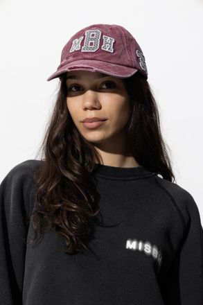 Misbhv Baseball Cap, Unisex, Burgundy