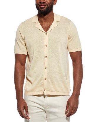 Onia Linen-Blend Camp Shirt