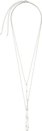 Sterling Forever Silver Myrna Beaded Layered Body Chain