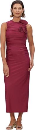 Y.A.S Maxi Jurken - Dames - Maxi kleedjes - Rood - L - Kleedjes