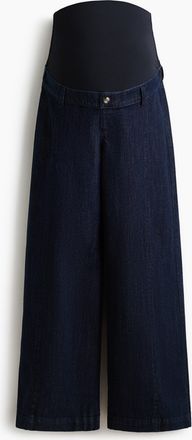 H&M MAMA Wide High Jeans - Blue