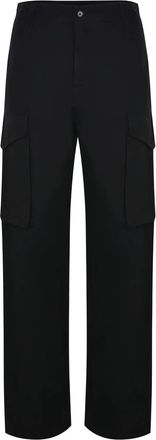 Msgm Broek met cargo zak - Zwart
