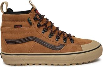 Vans Waterdichte Sk 8-Hi Sneakers voor Avontuur - Heren - Veterlaarzen - Bruin - 40 EU - Su&egrave;de - Schoenen