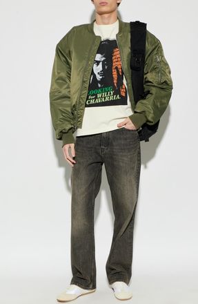 Willy Chavarria T-shirt Looking For Willy, Mens, Cream