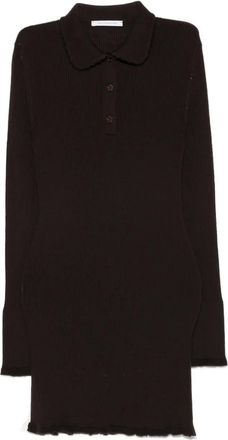 Cecilie Bahnsen Abito corto Botka - Marrone