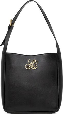 Luisa Spagnoli Imperatrice logo-plaque tote bag - Black