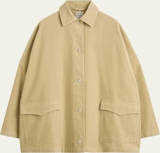 Toteme Corduroy Oversized Shirt Jacket