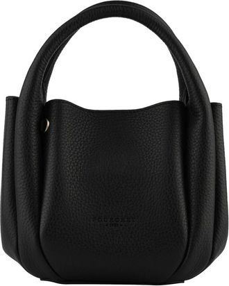 Pourchet Citrouille Bag - Dames - Tassen - Zwart - Maat: ONE Size Leer