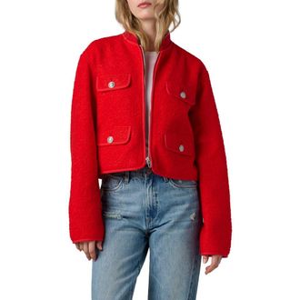 Blank NYC Blade Collar Jacket in Flying Private at Nordstrom, Size X-Small