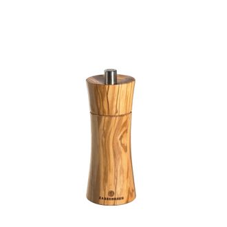 Zassenhaus Molinillo De Pimienta Zassenhaus Frankfurt, 5,5 X 14 Cm De Di&aacute;metro, Madera De Olivo