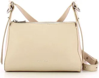 Coccinelle Womens Crossbody Bag Lambskin White Cow Leather Crossbody-bags