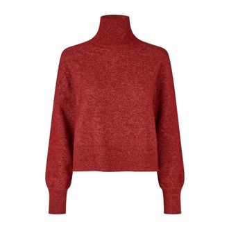 Sams&oslash;e & Sams&oslash;e Nola T-N 7355 - - Knitwear - Donna - Rosso - M