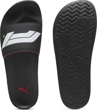 Puma Ciabatte con logo Formula 1 Leadcat 2.0 unisex, Scarpe, Nero, 37