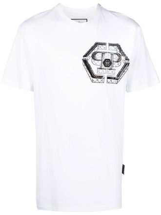 Philipp Plein T-shirt con stampa - Bianco
