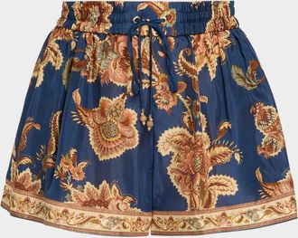 Zimmermann Aster Relaxed Shorts