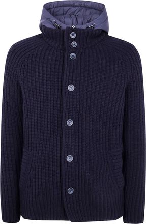 Herno wool bomber jacket - Blue