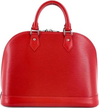 Louis Vuitton Alma Handbag Epi Leather PM satchel - Rood