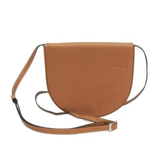 Loewe Pre-owned Cross Body Bags, female, Brown, Size: ONE SIZE Pre-owned Heel pouch