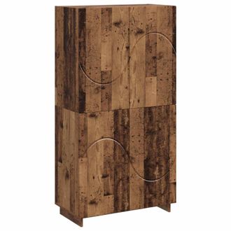 vidaXL Credenza Legno Antico 79 X 41 X 151 Cm Legno Ingegnerizzato Vidaxl