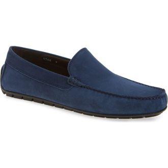 To Boot New York Keenan Moc Toe Driving Loafer in Softy Oltramare at Nordstrom, Size 11.5