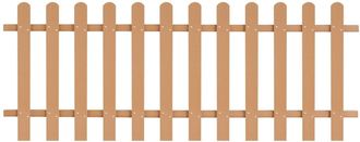 vidaXL Valla De Estacas De Jard&iacute;n De Wpc 200x80 Cm Vidaxl